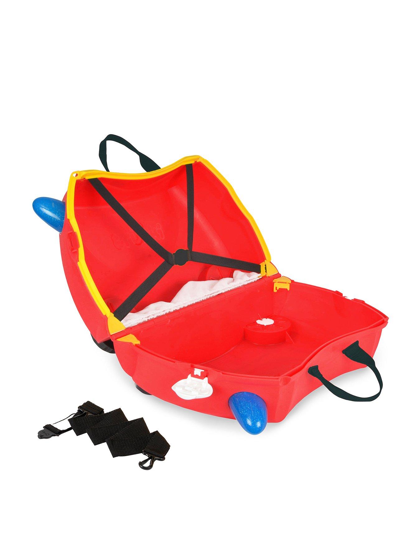 Image 2 of 8 of trunki Ride-On Suitcase - Frank the Fire Engine