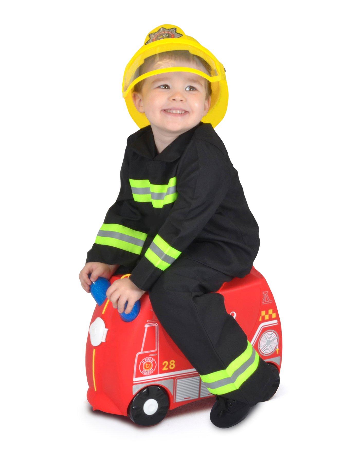 Image 5 of 8 of trunki Ride-On Suitcase - Frank the Fire Engine