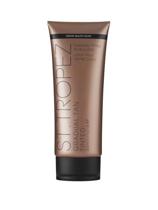 front image of st-tropez-gradual-tan-tinted-lotion-200ml