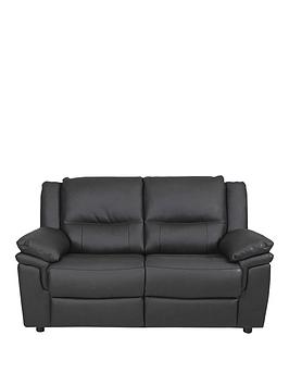 Very  Albion Luxury Faux Leather 2 Seater Sofa