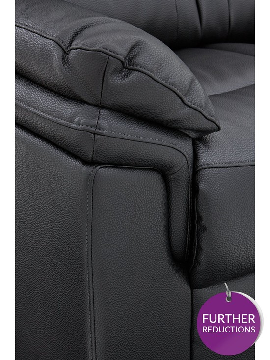 detail image of albion-luxury-faux-leather-2-seater-sofa