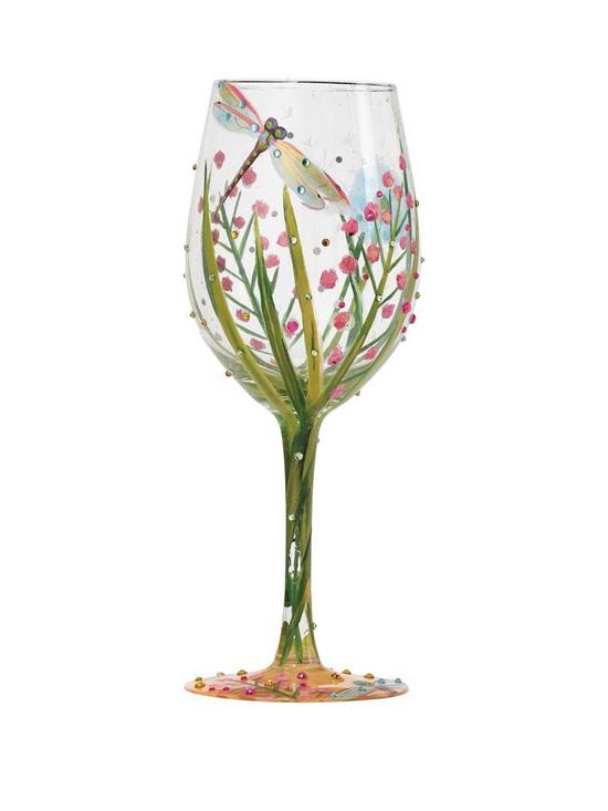 front image of lolita-dragonfly-standard-wine-glass