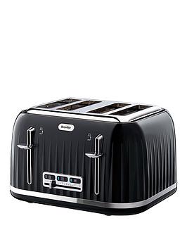 Breville   Vtt476 Impressions 4-Slice Toaster - Black
