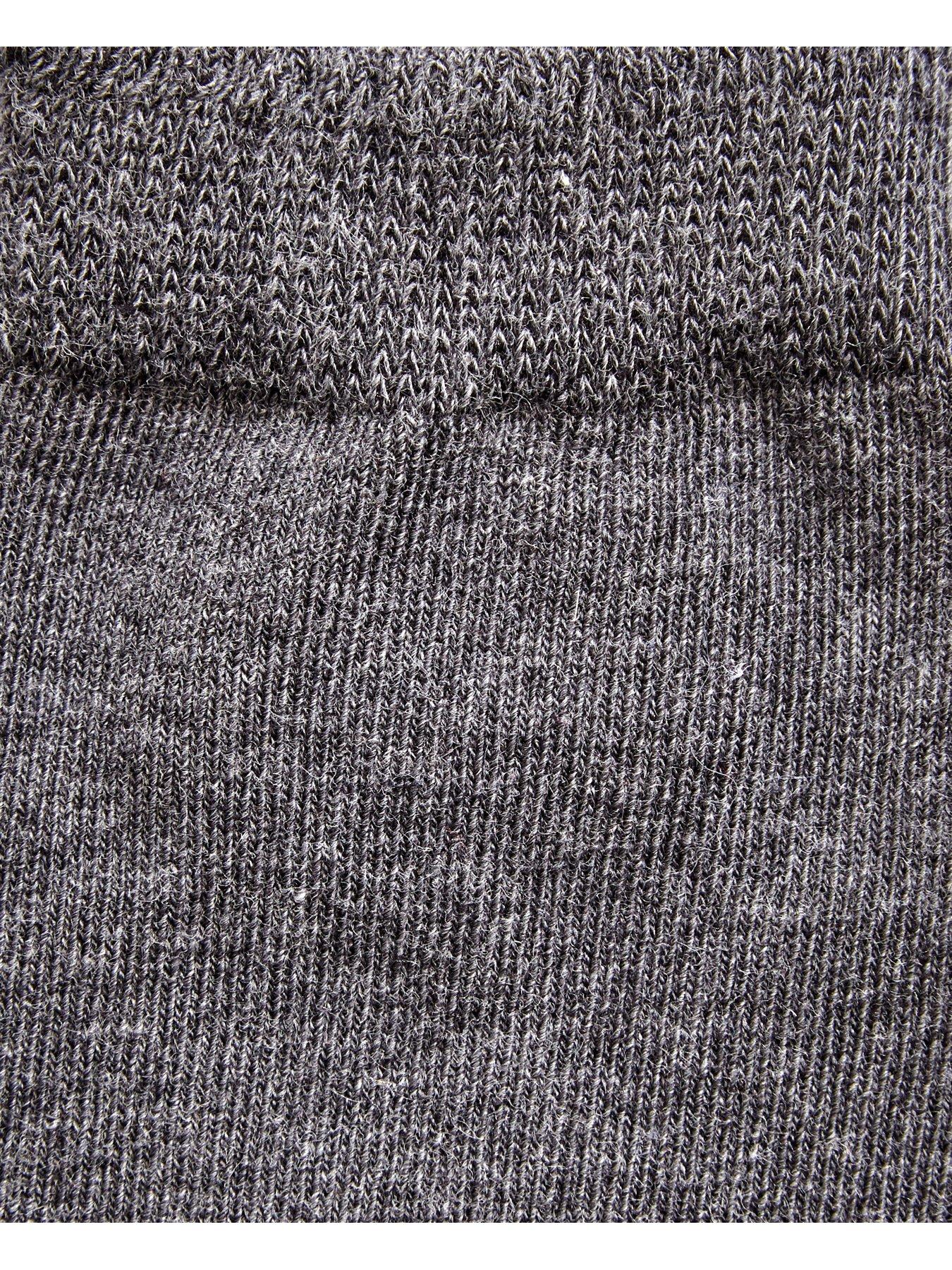 Image 3 of 3 of The Very Collection Girls Knee High Socks 5 Pack - Grey