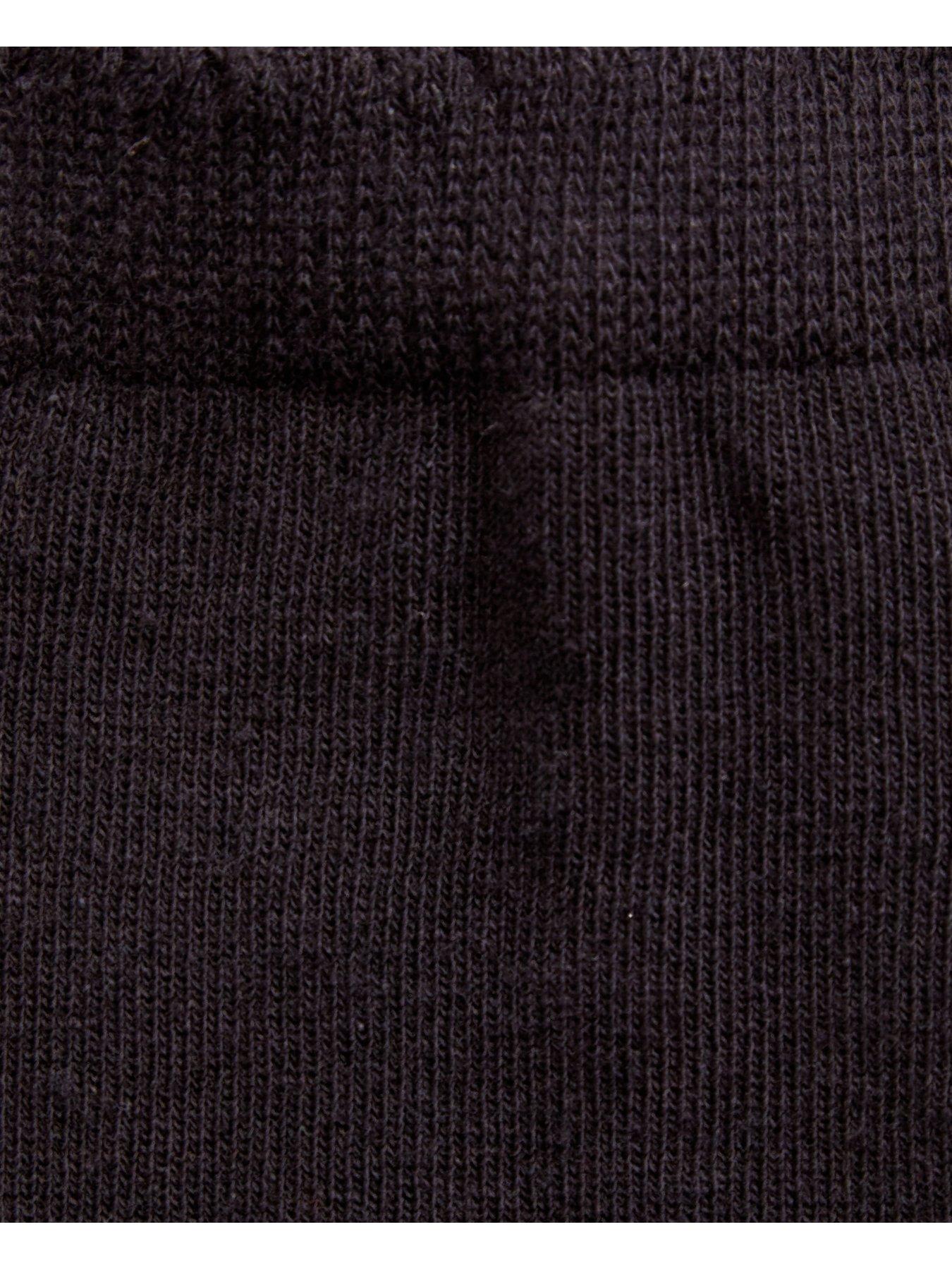 Image 3 of 3 of Everyday Girls Knee High Socks 5 Pack - Black