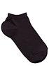  image of everyday-5-pack-unisex-trainer-liner-socks-black