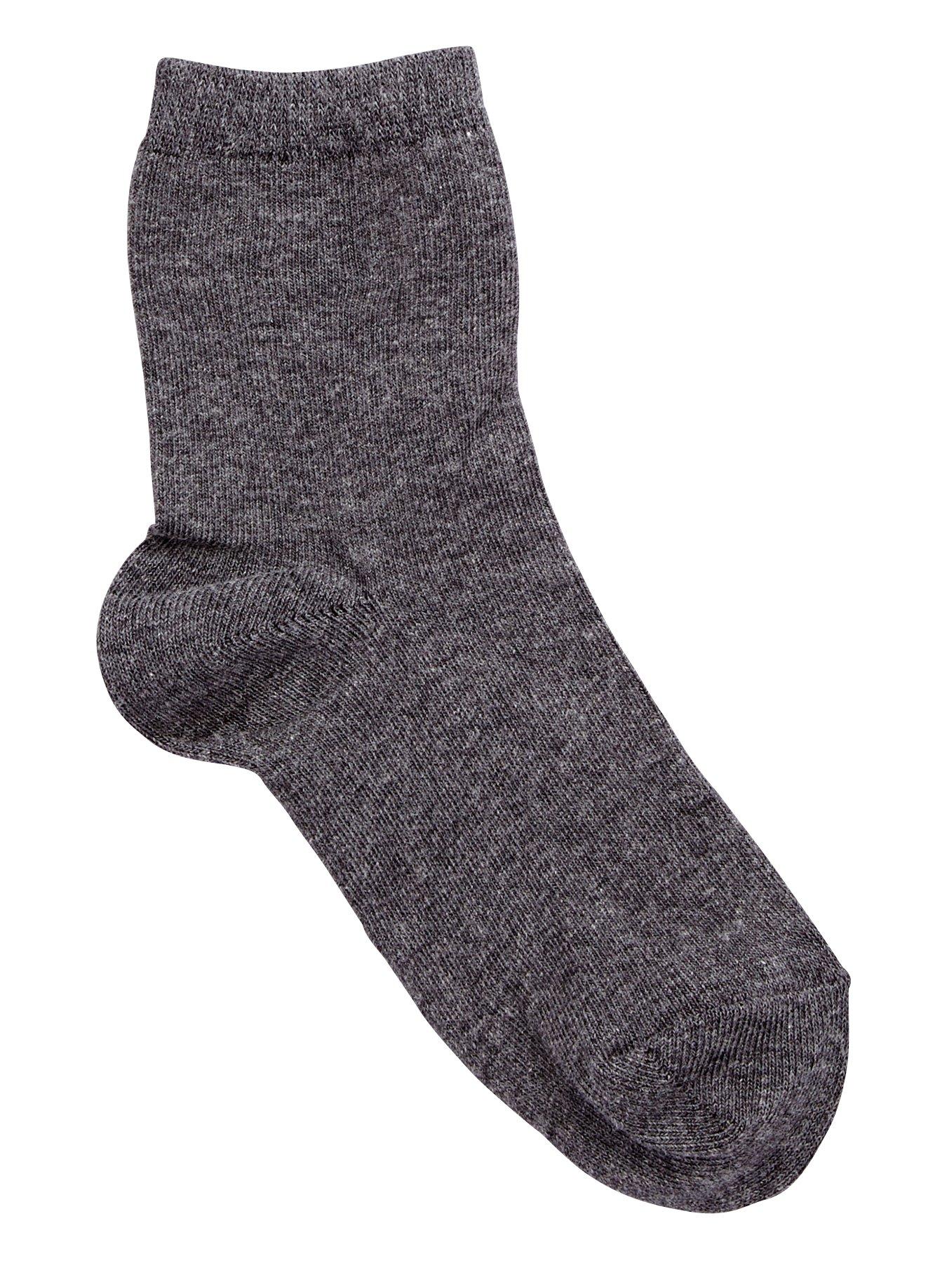 Image 2 of 3 of The Very Collection Unisex 7 Pack Cotton-Rich Stretch Ankle Socks - Grey