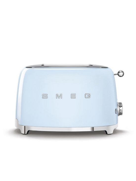 stillFront image of smeg-tsf01-2-slice-toaster--nbspblue