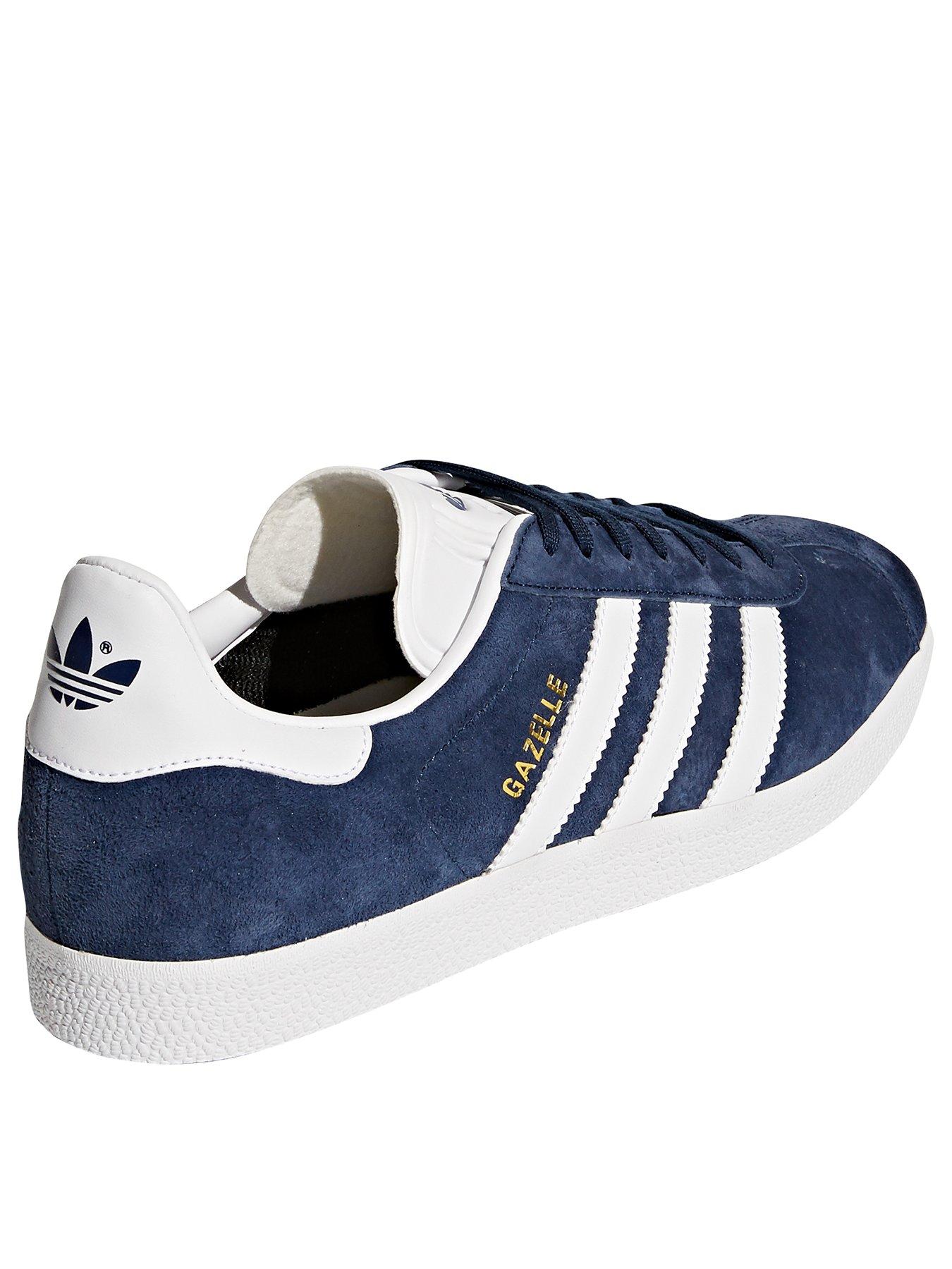 adidas gazelle navy white