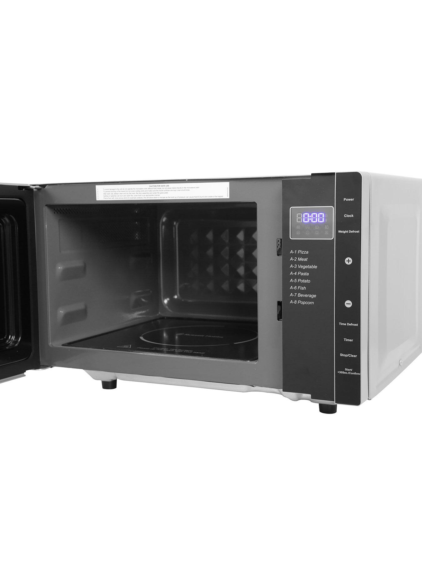 Russell Hobbs RHFM2363S 800 Watt Flatbed Microwave Silver littlewoods