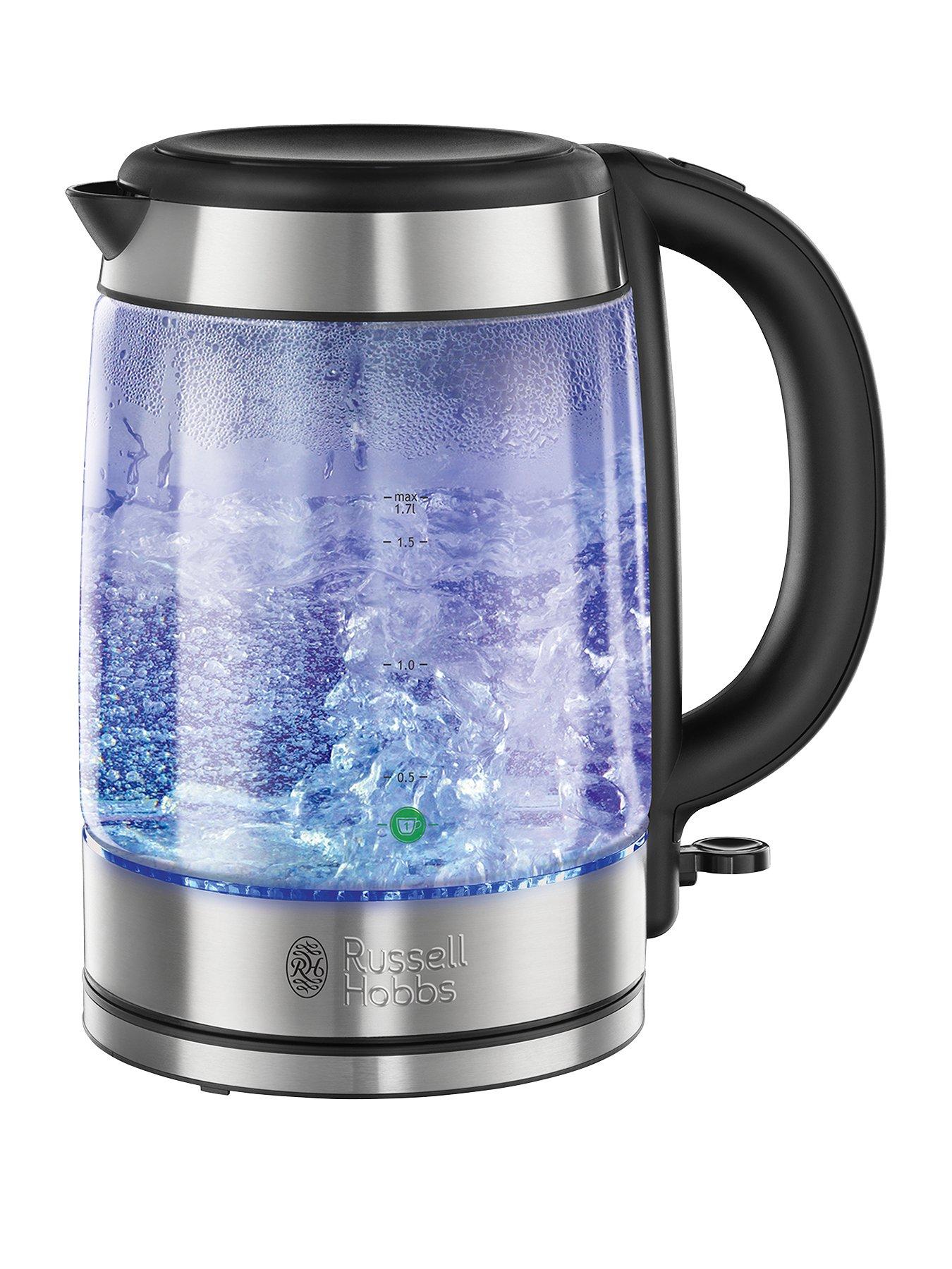 undefined Illuminating Black Glass Kettle - 21600-10