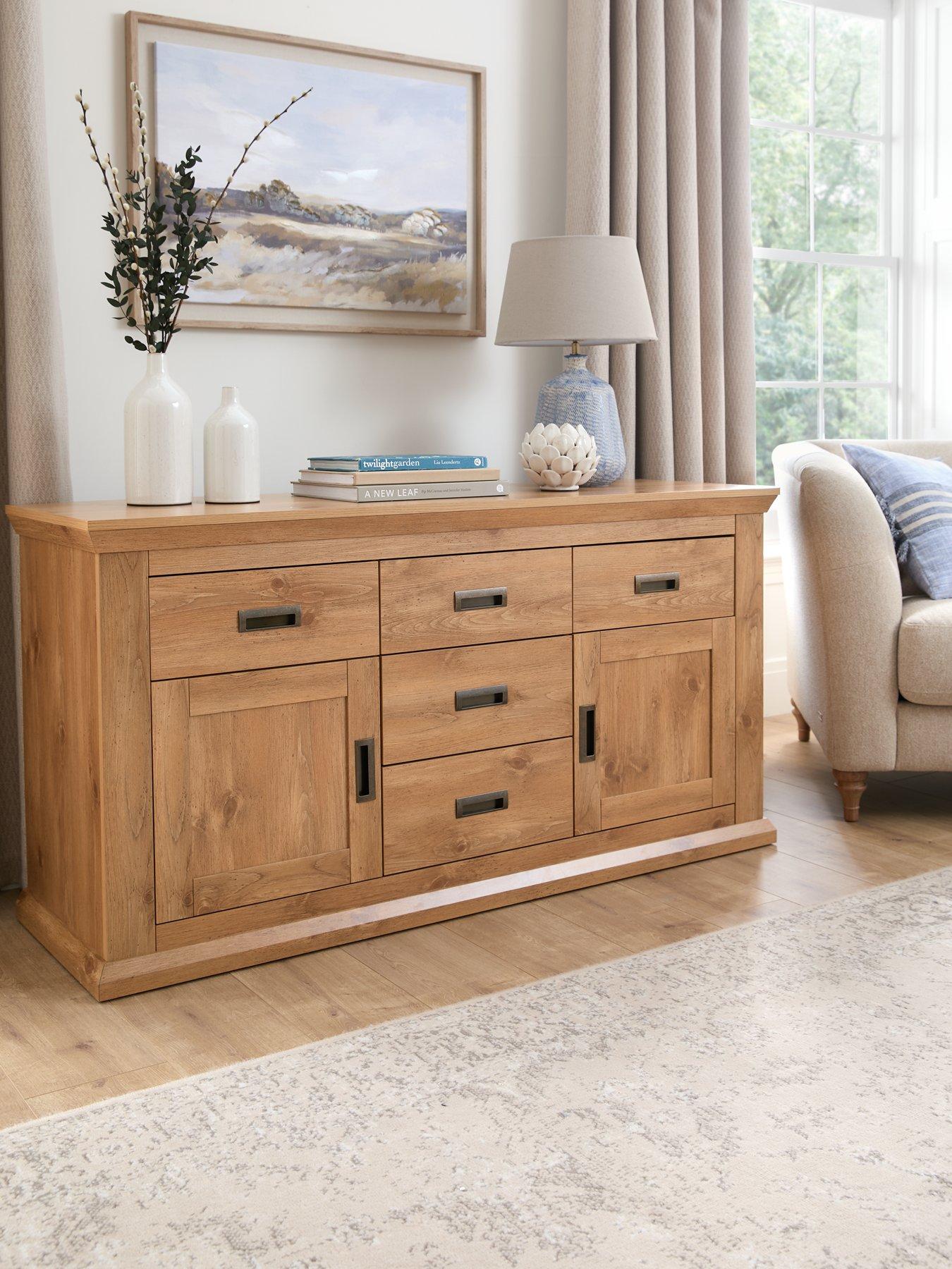 The Very Collection Clifton Large Wood Effect Sideboard