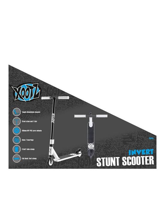 stillFront image of xootz-invert-t-bar-stunt-scooter