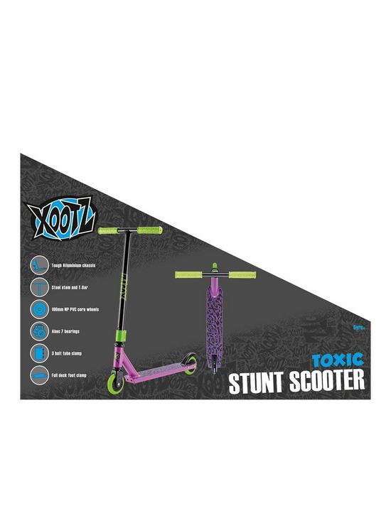 stillFront image of xootz-toxic-t-bar-stunt-scooter