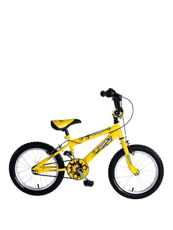 front image of sonic-nitro-16-inch-bmx-cycle
