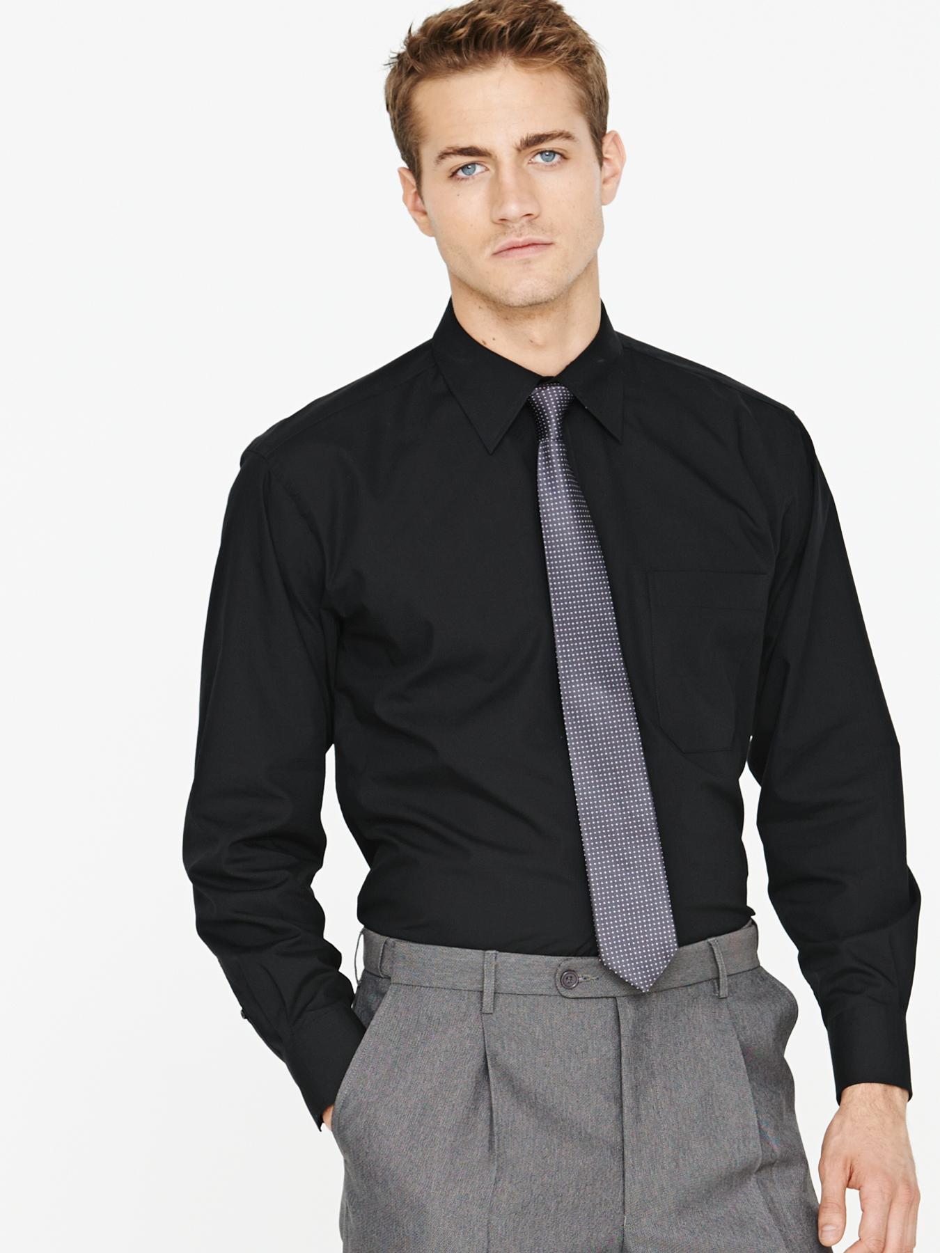 Black Tie Black Shirt Custom Shirt