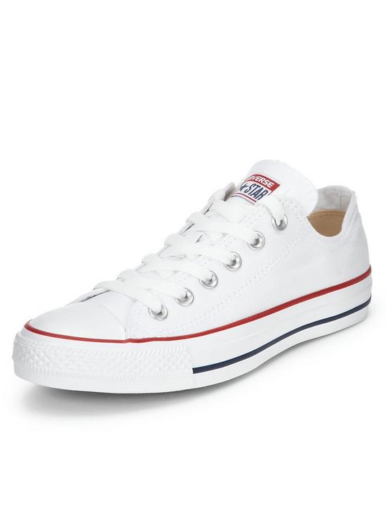 front image of converse-chuck-taylor-all-star-ox-plimsolls-white