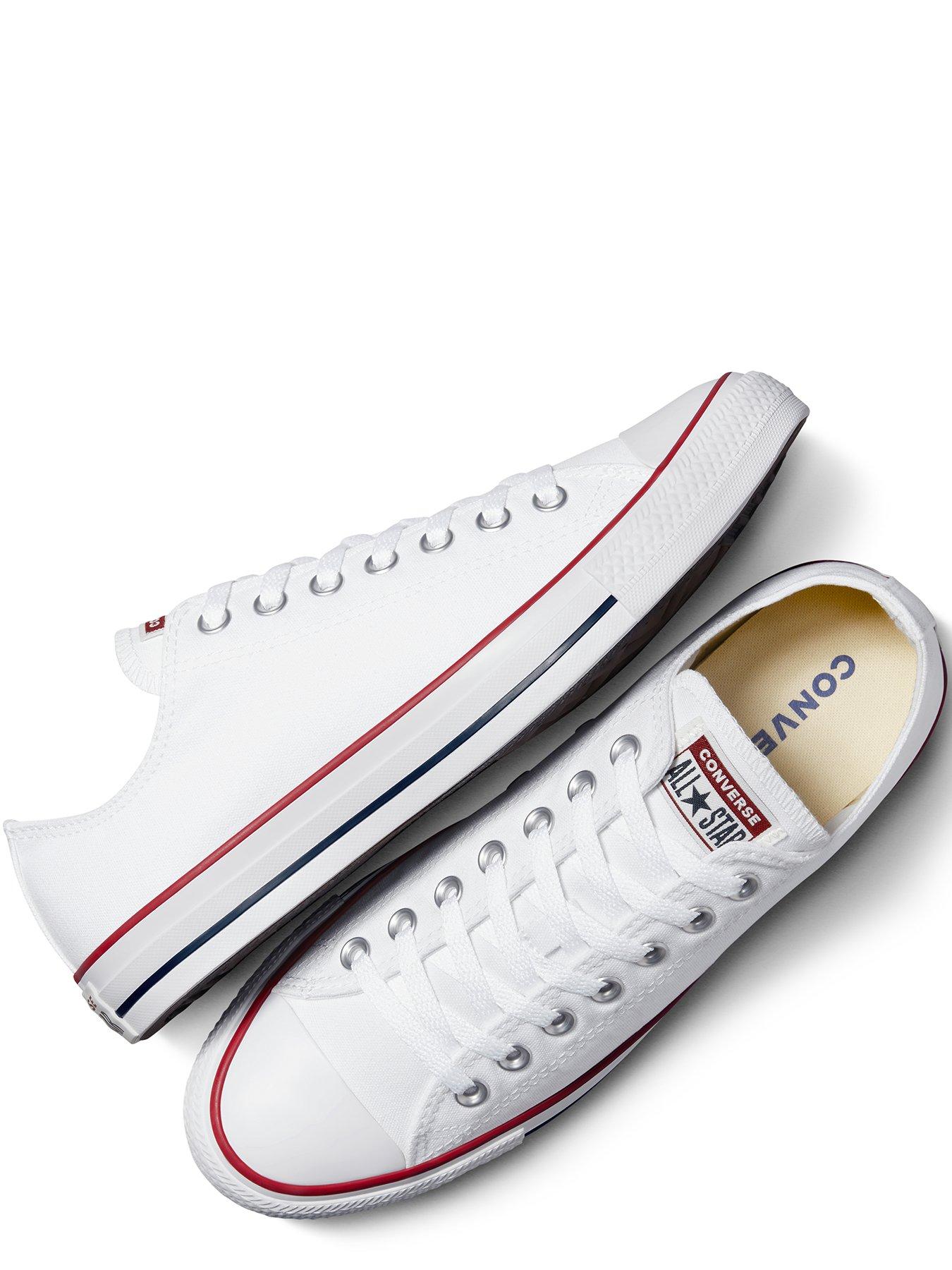 Image 4 of 7 of Converse Unisex Ox Trainers - White