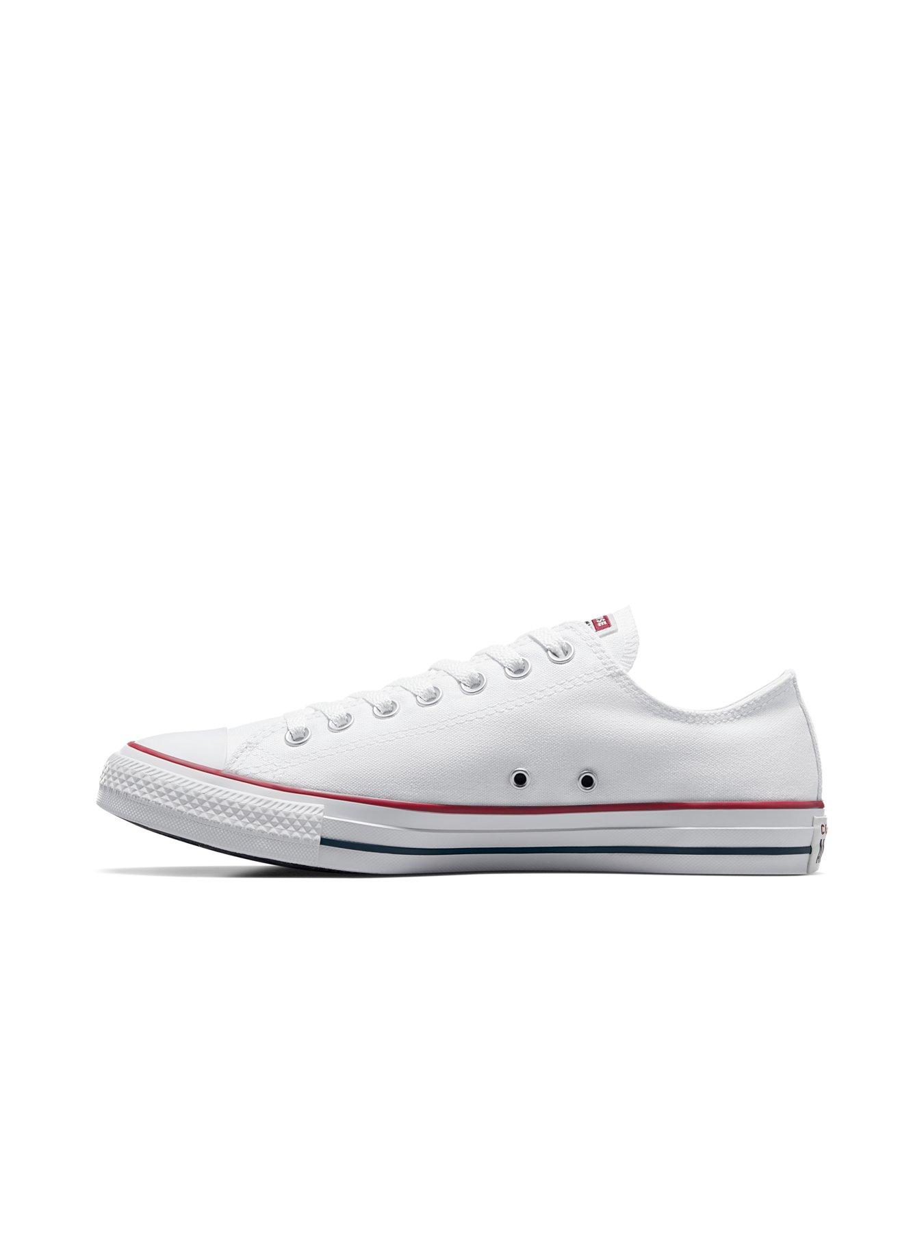 Image 6 of 7 of Converse Unisex Ox Trainers - White