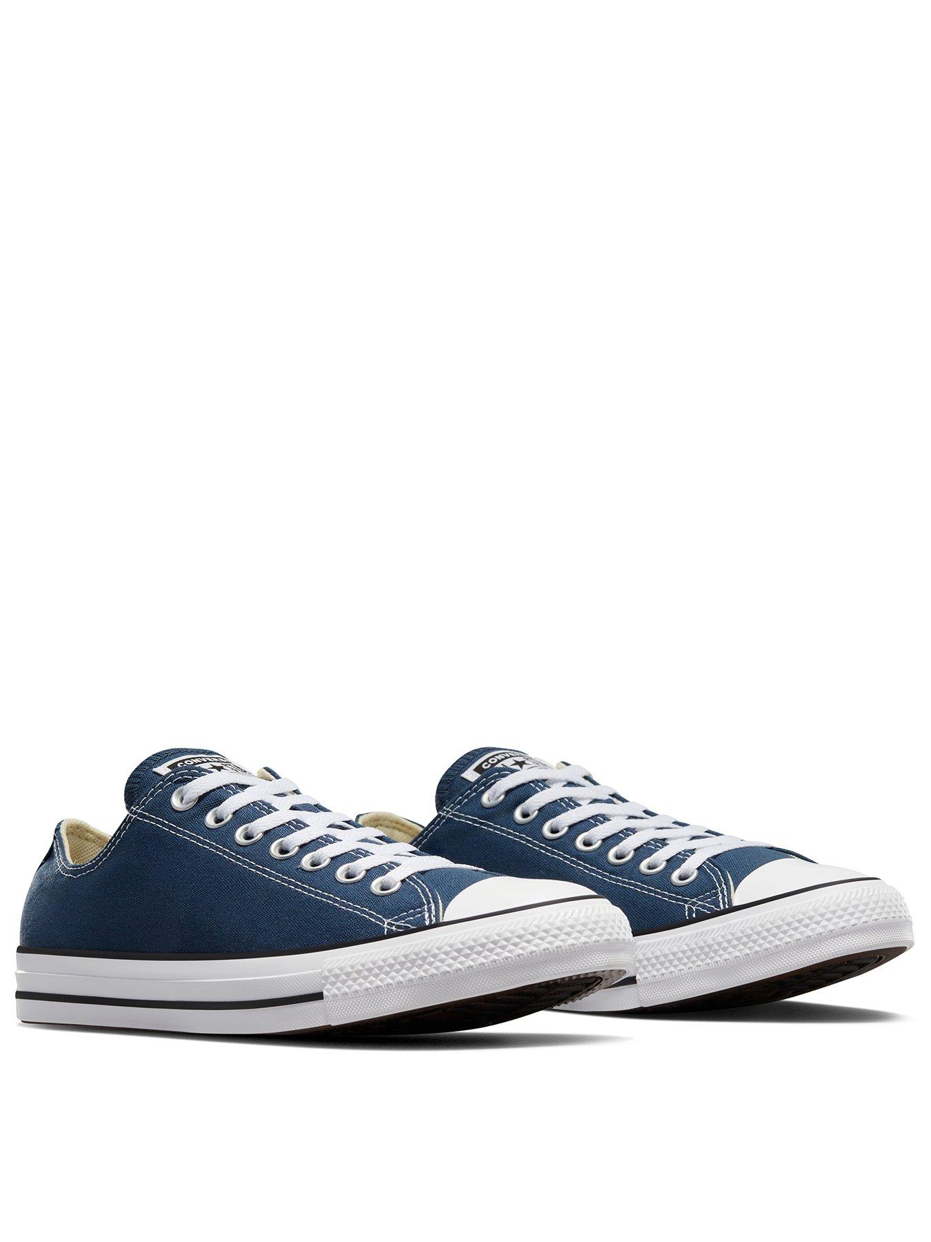 Image 1 of 7 of Converse Unisex Ox Trainers - Navy