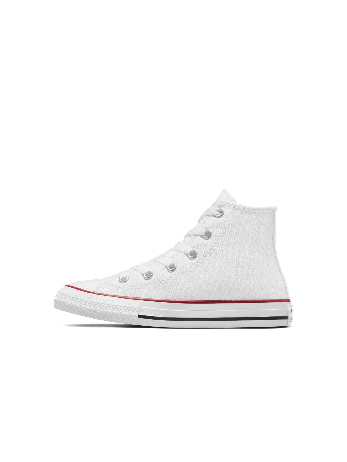 Image 6 of 6 of Converse Kids Unisex Hi Top Trainer - White