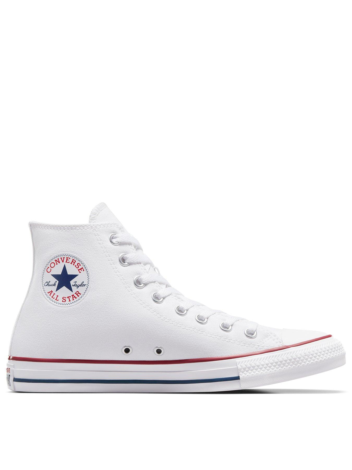 undefined Unisex Hi Trainers - White