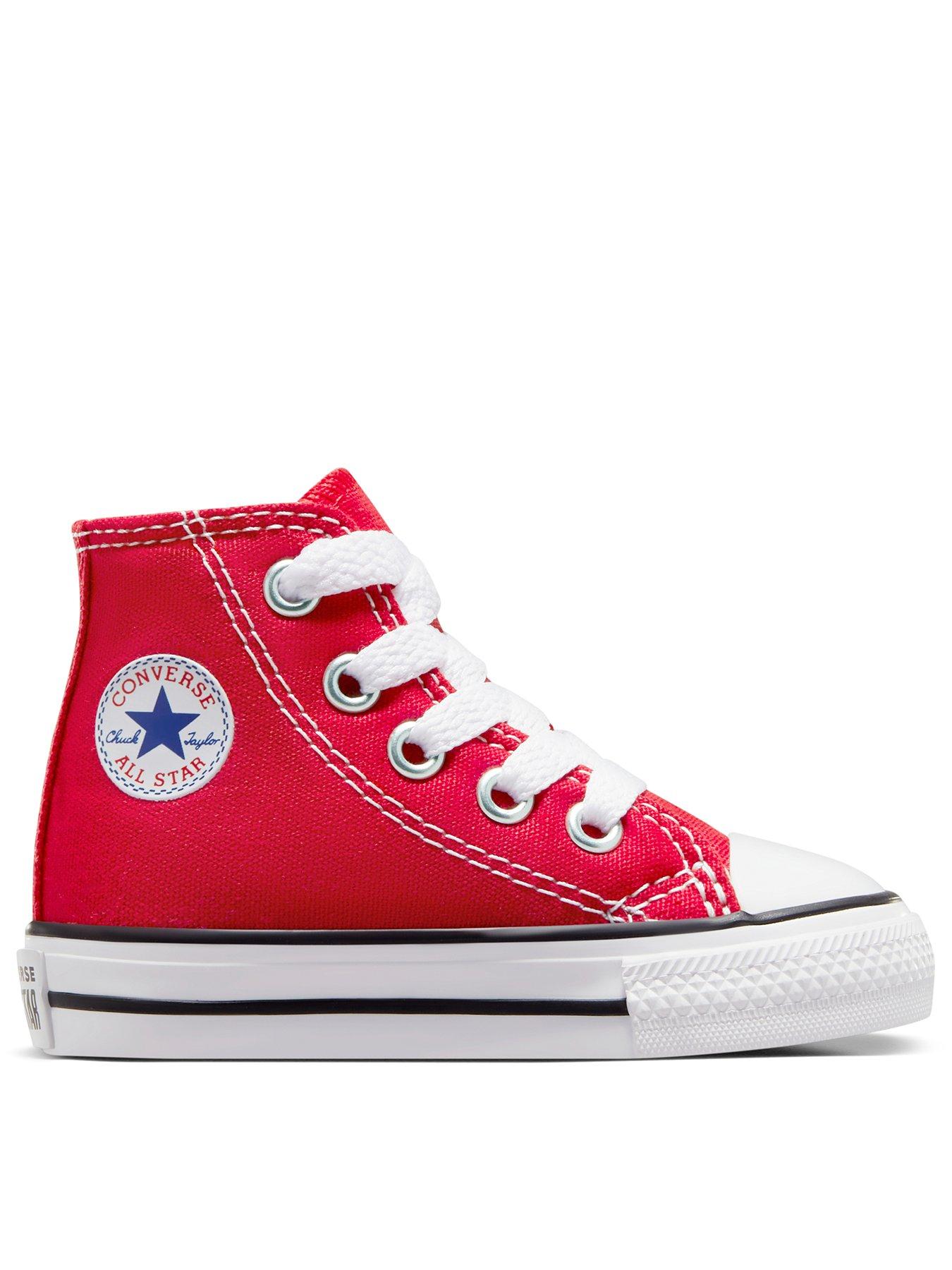 Red on sale converse toddler