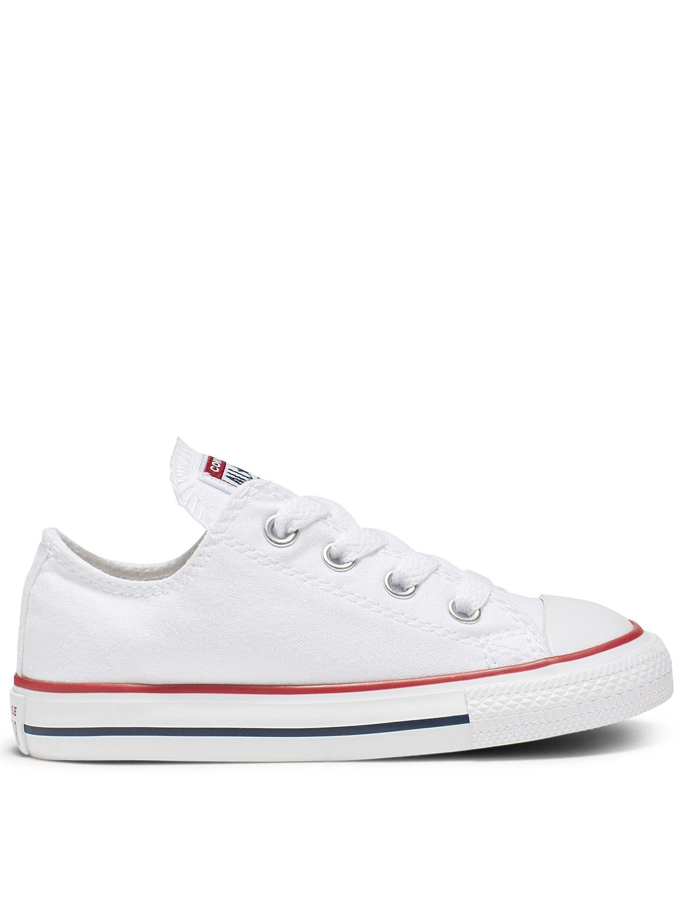 Converse Chuck Taylor All Star Seasonal Infant Trainer - White |  littlewoods.com