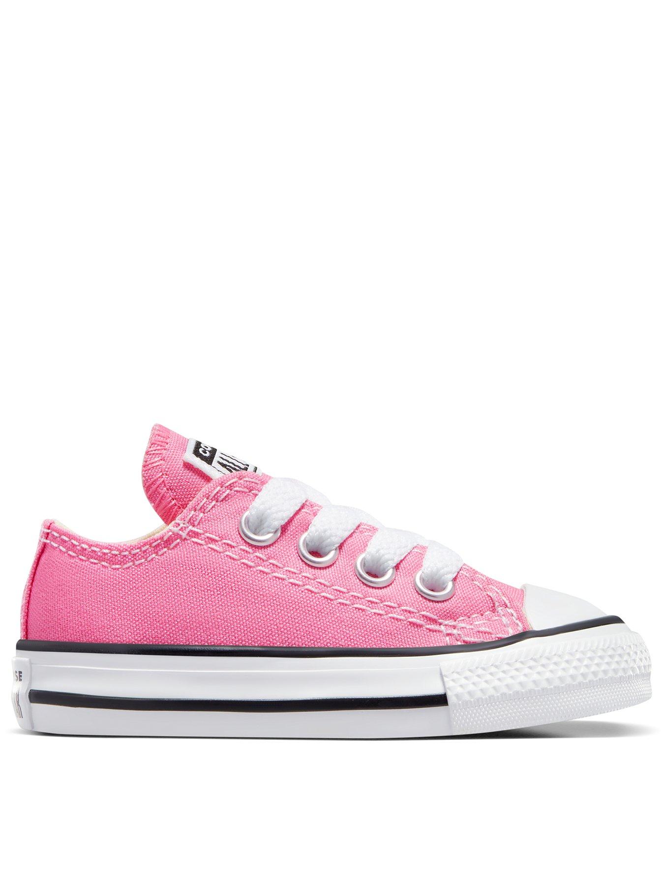 Image 1 of 7 of Converse Infant Girls OX Trainer - Pink