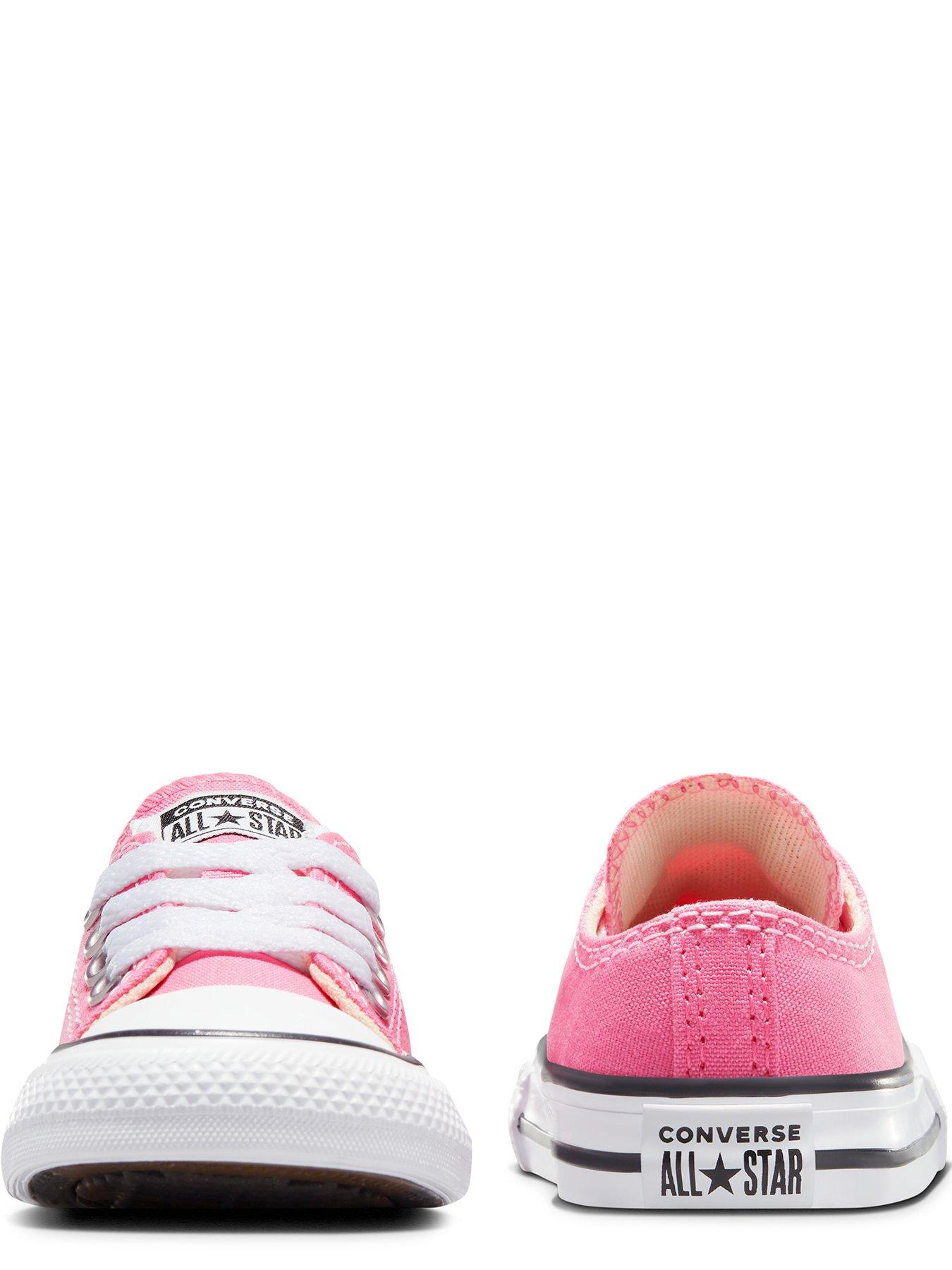 Image 2 of 7 of Converse Infant Girls OX Trainer - Pink