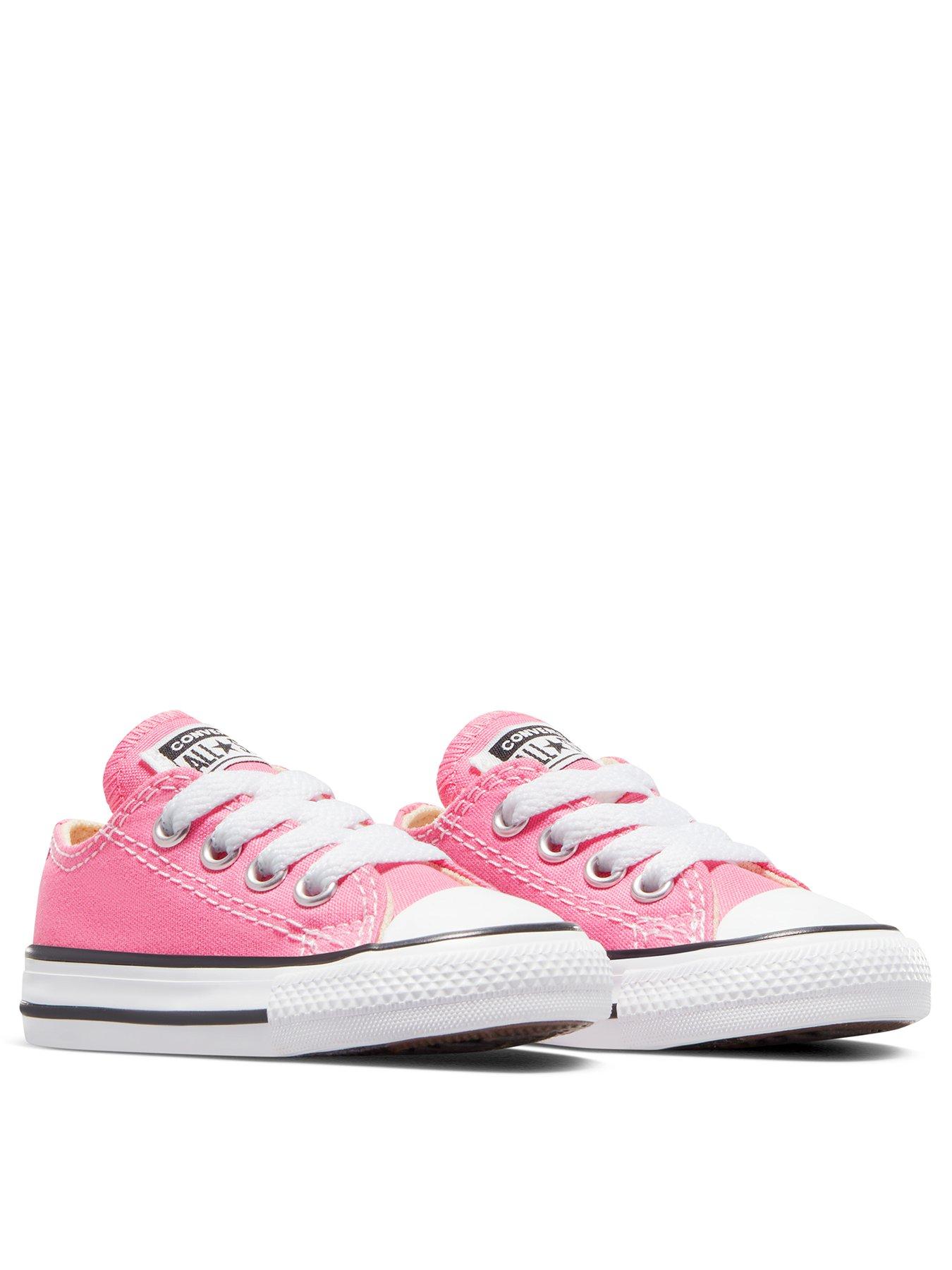 Image 3 of 7 of Converse Infant Girls OX Trainer - Pink