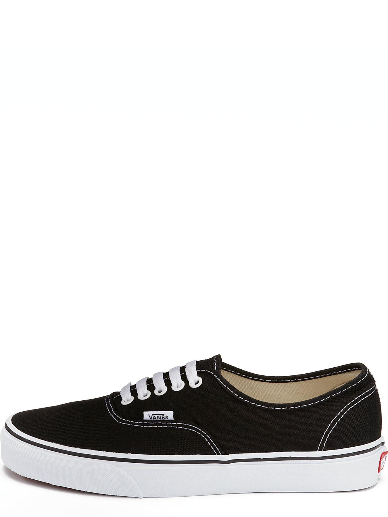 Image 3 of 5 of Vans Unisex Authentic Canvas Shoes&nbsp;- Black/white