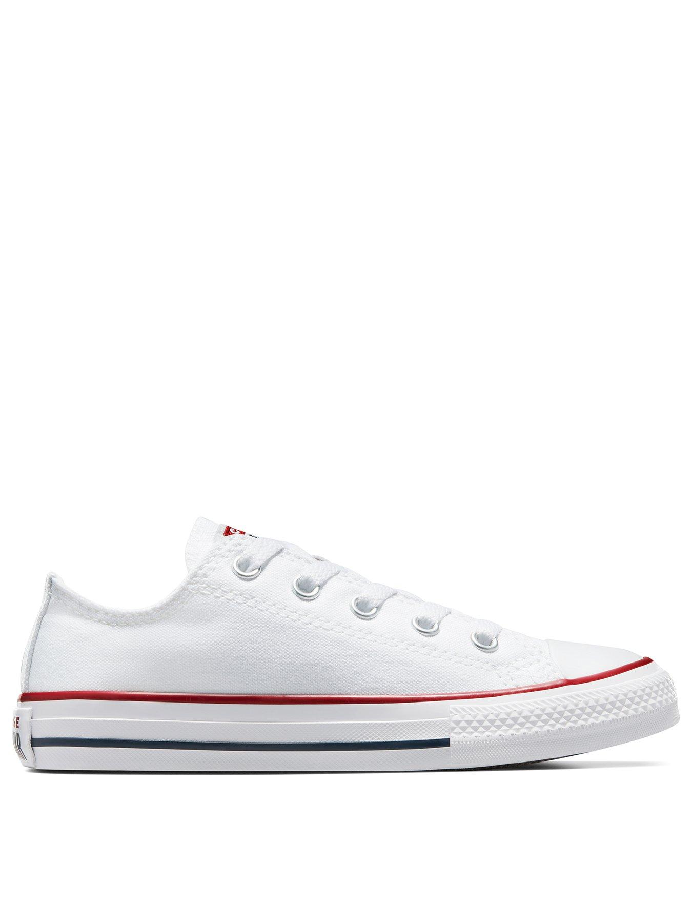 Converse Kids Unisex OX Trainer - White
