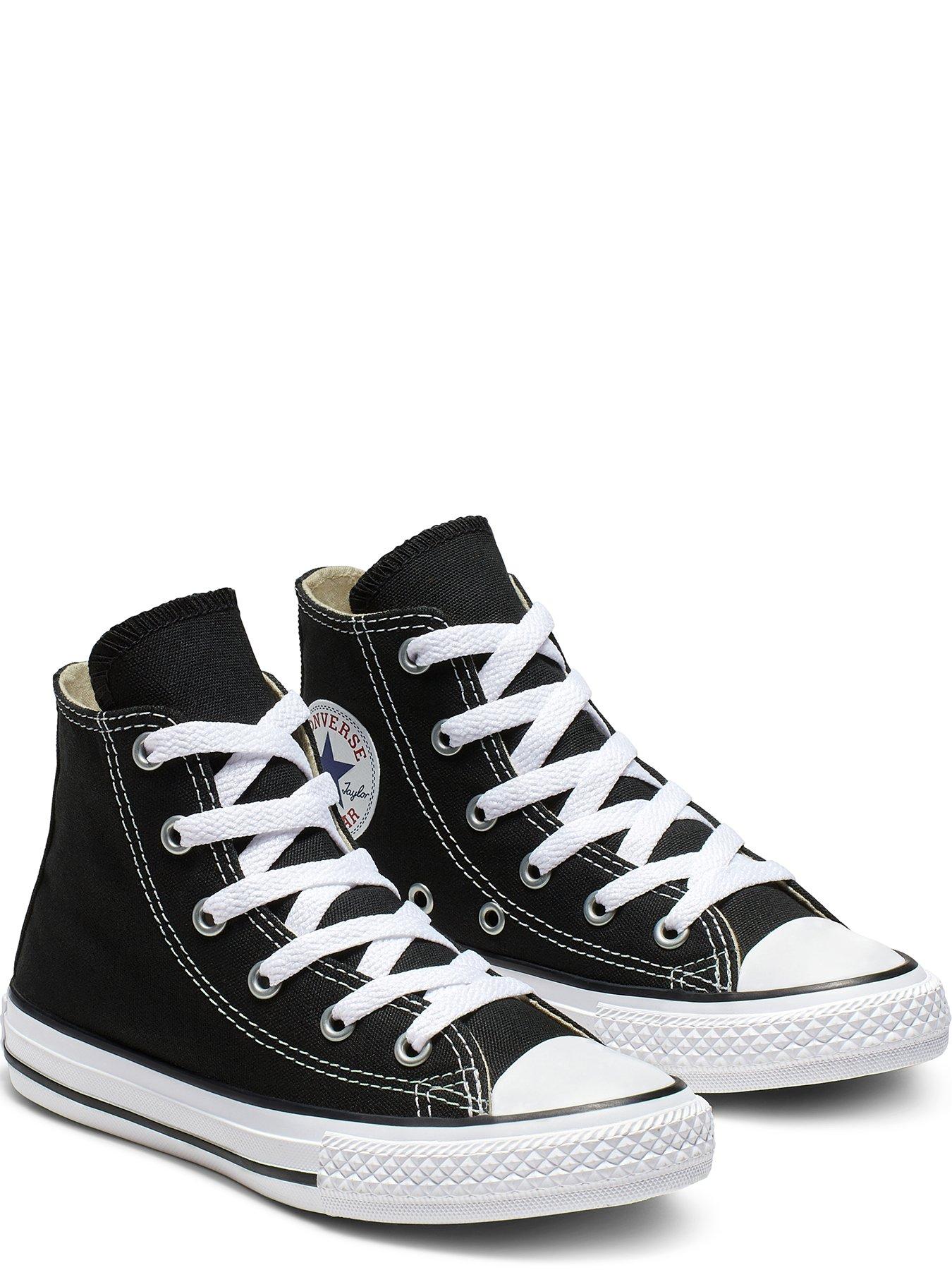 Image 3 of 6 of Converse Kids Unisex Hi Top Trainer - Black