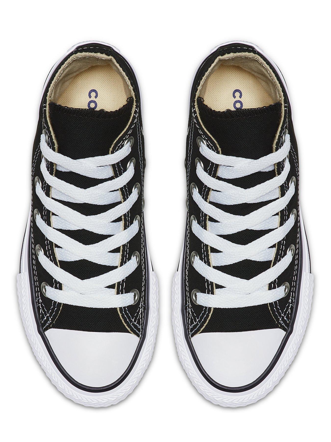 Image 4 of 6 of Converse Kids Unisex Hi Top Trainer - Black
