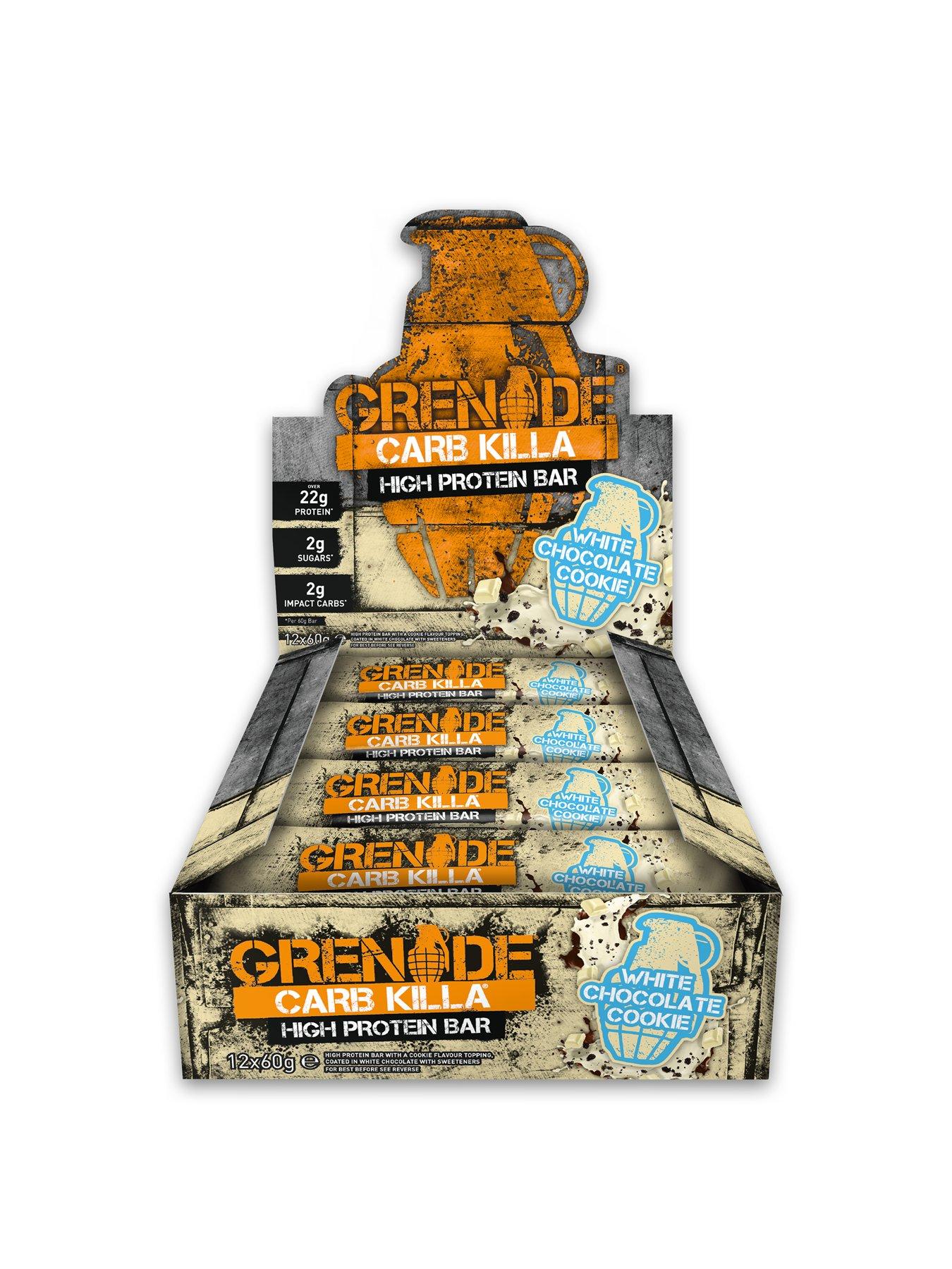 Image 3 of 4 of GRENADE White Chocolate Cookie Protein Bar (Case of 12 x 60g)