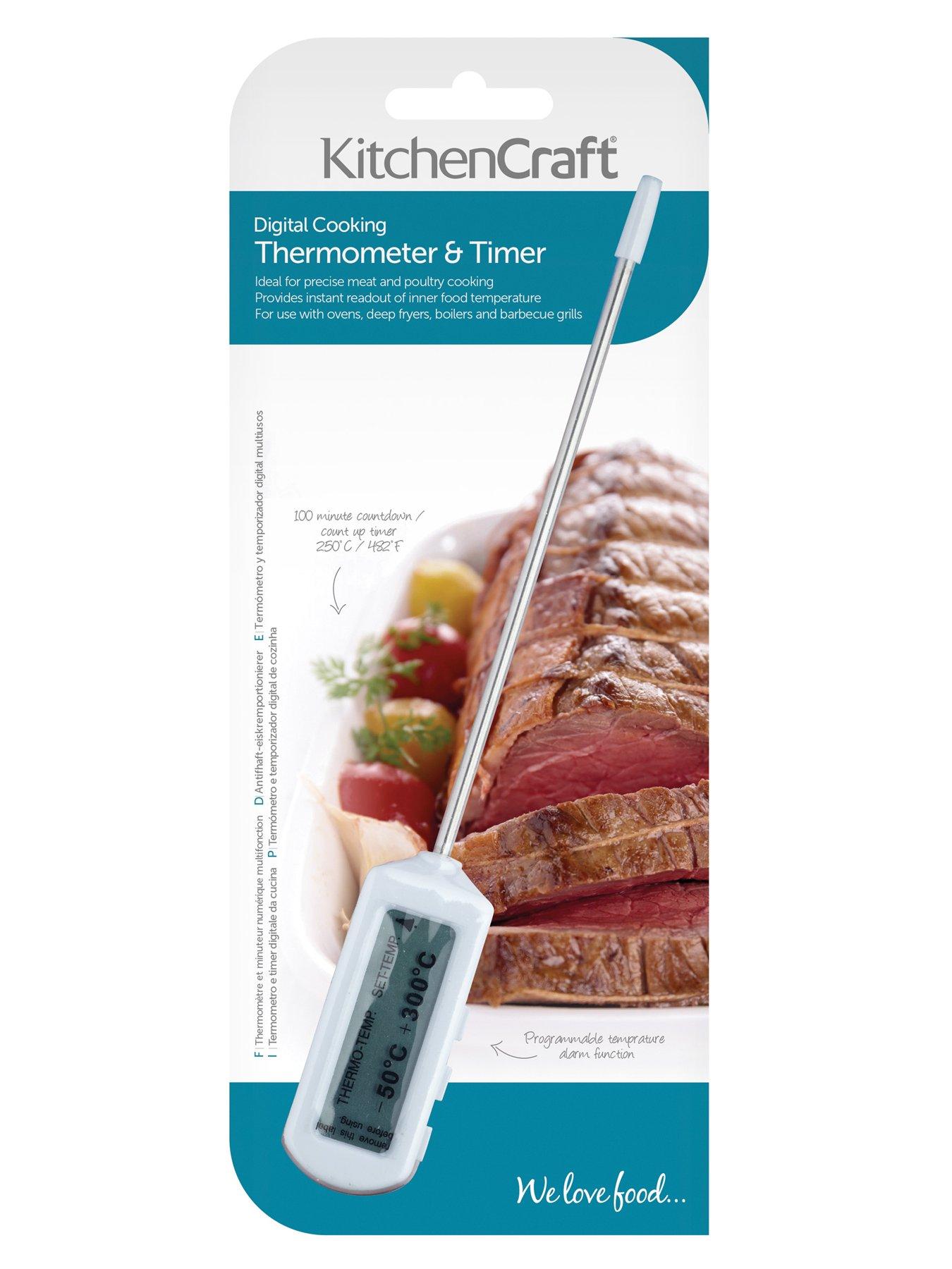 Image 2 of 2 of KitchenCraft Electronic Digital Thermometer and Timer