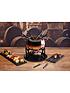  image of kitchencraft-artesagrave-rose-gold-finish-fondue-set