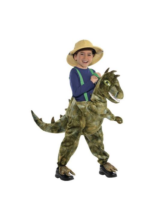 back image of ride-on-dinosaur
