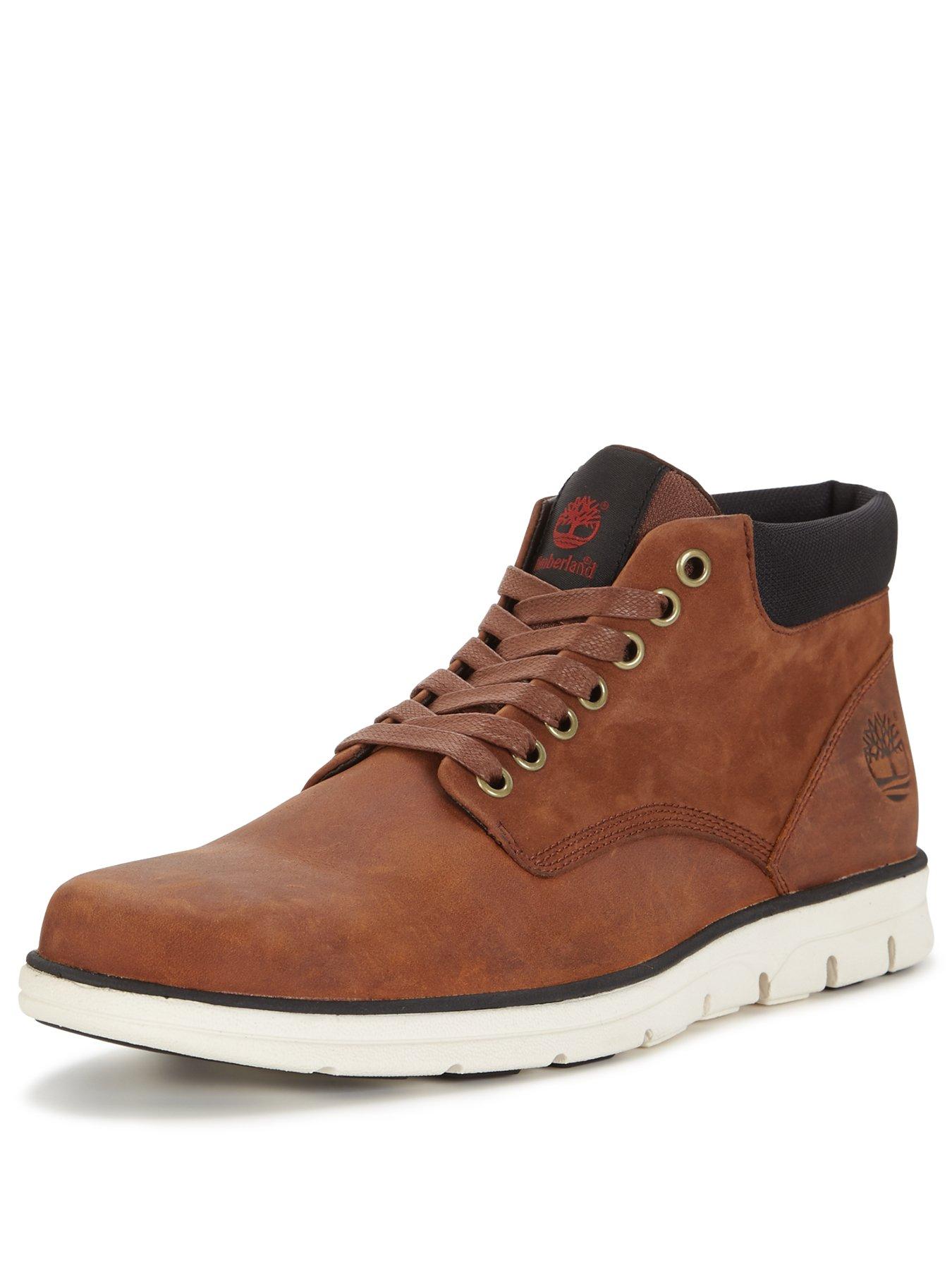 Image 1 of 5 of Timberland Bradstreet Leather Chukka Boots - Brown