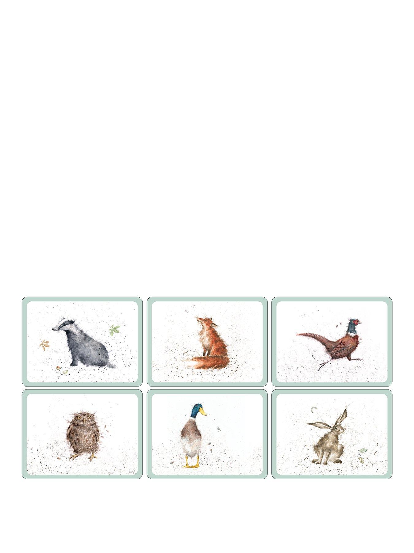 ROYAL WORCESTER Wrendale Placemats – Set of 6