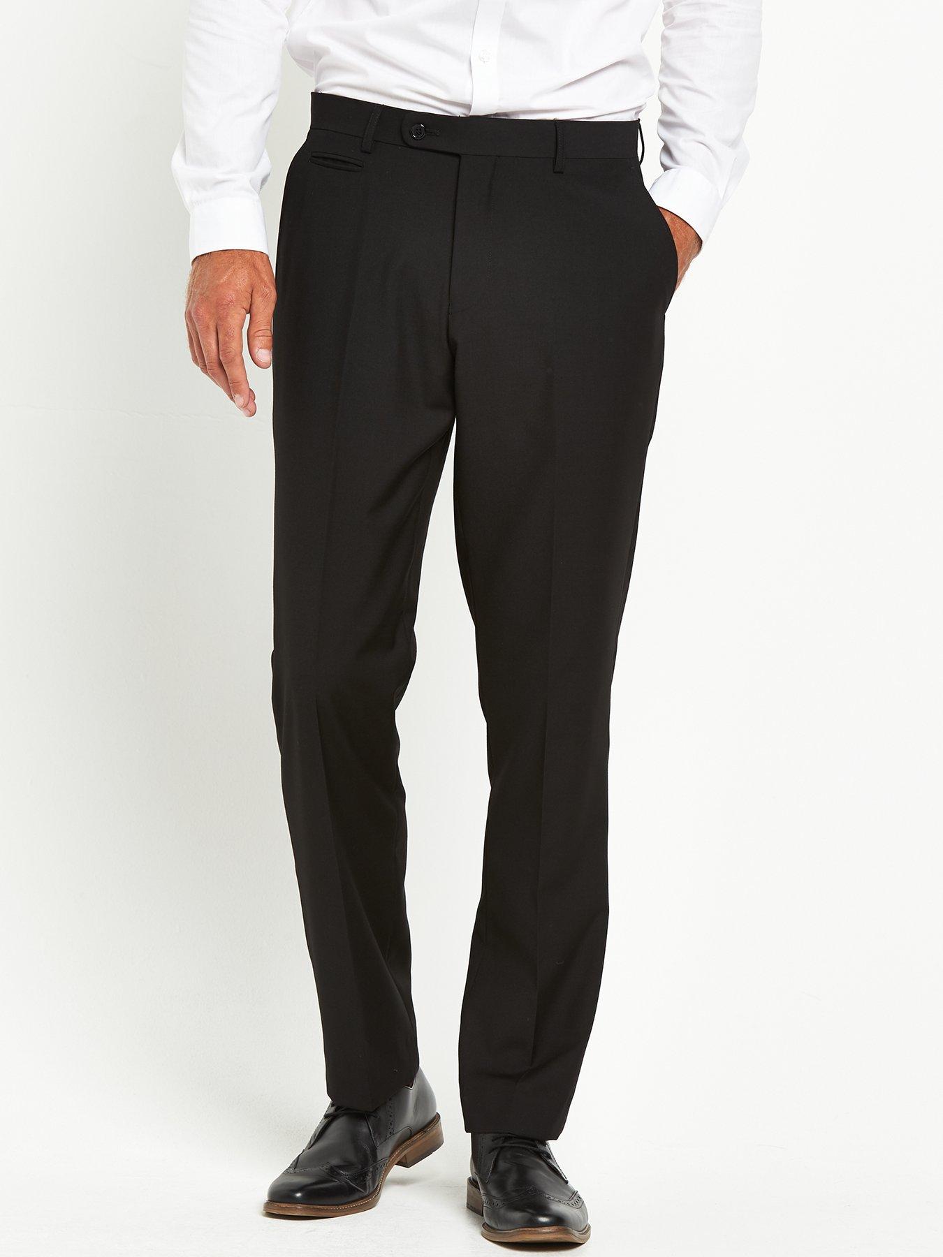 undefined Madrid Tailored Trousers - Black