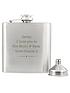  image of the-personalised-memento-company-personalised-stainless-steel-hip-flask
