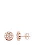 thomas-sabo-sterling-silver-classic-logo-cubic-zirconia-rose-gold-plate-stud-earringsfront