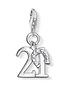 image of thomas-sabo-sterling-silver-charm-club-lucky-number-21-charm