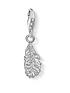 thomas-sabo-sterling-silver-charm-club-feather-charmfront