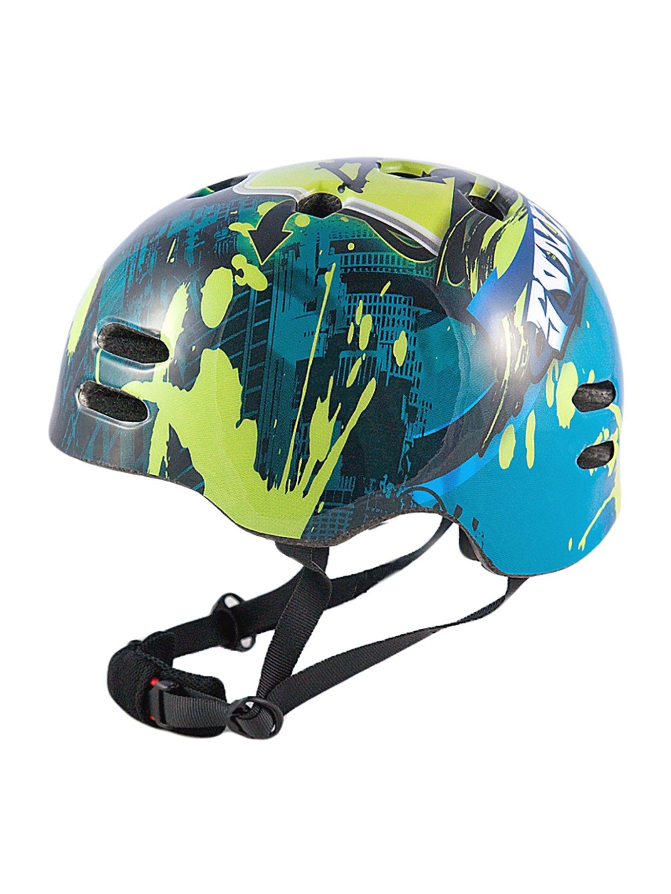  image of awe-sport-direct-bmx-safety-set-with-55-58cm-helmet-black
