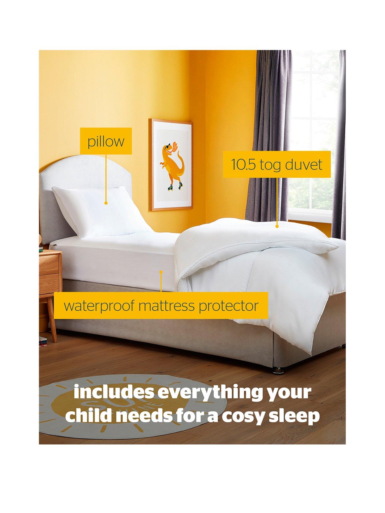 Silentnight Kids Complete Bed Set Includes 10.5 Tog Duvet, Mattress