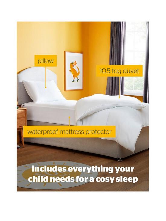 stillFront image of silentnight-kids-complete-bed-set-includes-105-tog-duvet-mattress-protector-and-pillow