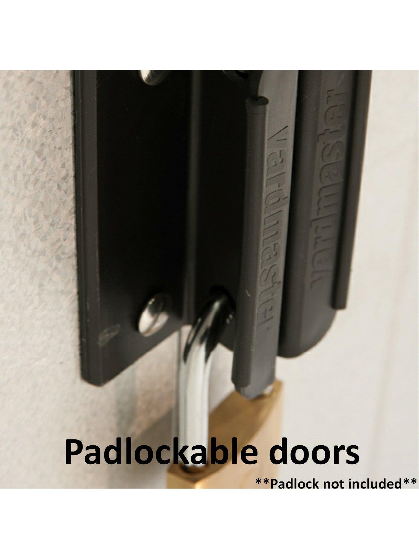  image of yardmaster-61-x-61-ft-apex-roof-metal-garden-shed